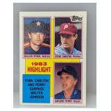 1984 Topps Ryan Carlto Perry #4 Crease/Edges
