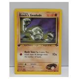 Pokemon 2000 1st Edition Brocks Geodude 68 LP*