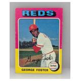1975 Topps #87 George Foster Corners/Edges/MK