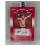 2024 UFC Classics Red 15/25 Auto Michael Bisping