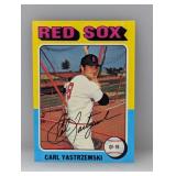 1975 Topps #280 Carl Yastrzemski HOF Red Sox Edges