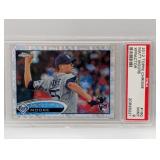 2012 Matt Moore Topps Chrome Xfractor RC 160 PSA 9
