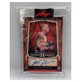 2024 Leaf UFC Red/Gold Vinyl/1 Auto Dustin Poirier