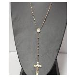 26" .925 Sterling Silver Rosary