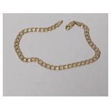 8" .925 Sterling Curb Chain Bracelet