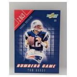 2002 Score Tom Brady /2843 Numbers Game Surface