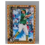 2025 Nick Kurtz Topps Holiday Gold Lights RC H40