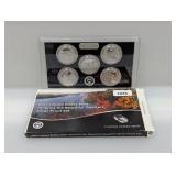 2017 US Mint Amer the Beautiful Quarter Set