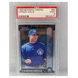 1999 Vernon Wells Bowman Chrome PSA 9