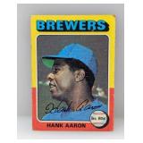 1975 Topps Hank Aaron HOF Corners/Edges/Surface