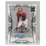 2021 Leaf Trinity Clear White Auto 2/20 Surtain II