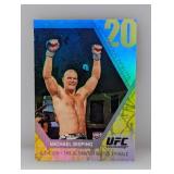 2009 UFC Topps Gold Ref TUF Finale Michael Bisping