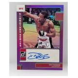 2023 UFC Donruss Purple Auto Din Thomas