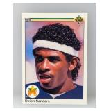 1990 Upper Deck Rookie Deion Sanders RC #13