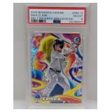 2025 Clark Bowman Chrome Mini Diam Ref /150 PSA 8