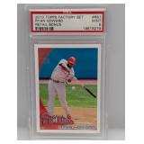2010 Ryan Howard Topps Factory Set Retail PSA 9