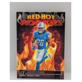 2023 Donruss Jahmyr Gibbs Red Hot Rookies #3