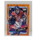 2024 Topps Ch Galaxies Orange /25 RC Troy Franklin