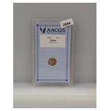 AACGS 1964 MS64 90% Silv Roos Dime