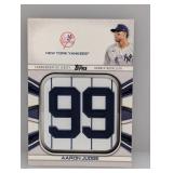 2022 Judge Topps Player Jersey Number Medallion