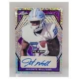 2021 Leaf Flash Purple/50 RC Auto Javonte Williams