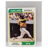 1974 Topps Reggie Jackson #130 Corners/Edges