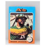 1975 Topps Reggie Jackson HOF A