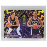 2024-25 Optic Wembanyama Illusions Purple Prizm #5