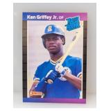 1989 Donruss Rated RC Ken Griffey Jr RC #33 Edges