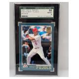 2001 Topps SGC 88 NrMt 8 #T247 Albert Pujols RC