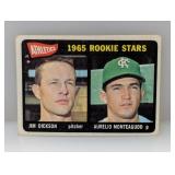 1965 Topps RC STARS DICKSON/MONTEAGUDO Damage