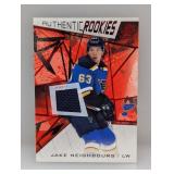 2021-22 UD SP Jake Neighbors Game Used Rookie