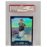 2004 Kevin Kouzmanoff Bowman Chrome Ref Auto PSA 9