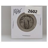 1925 90% Silv Liberty Quarter