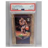 2021 Cameron Thomas Chronicles Blue RC /99 PSA 8