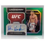2023 UFC Prizm Green Auto Dan Henderson