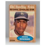 1962 Topps Johnny Roseboro Surface/Corners/Edges