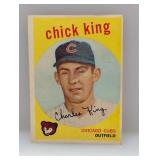 1959 Topps Chick King HN Corners/Edges/Surface