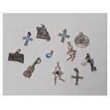 18.7G .925 Sterl Charms/Pendants