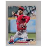 2018 Shohei Ohtani Topps Update Pitching RC Us1