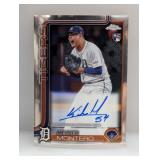 2025 Keider Montero Topps Chrome RC Auto