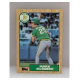 1987 Topps Mark McGwire RC #366