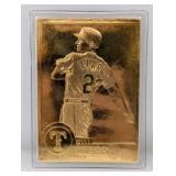 Danbury Mint 22k Gold Cards Will Clark Rangers