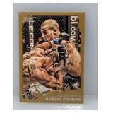 2011 UFC Topps Moment of Truth Gold Dustin Poirier