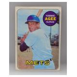1969 Topps Tommie Agee 364 Corners/Edges/Surface