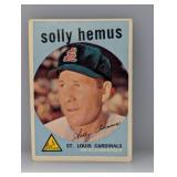 1959 Topps #527 Solly Hemus HN Corners/Edges/Stain