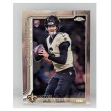 2025 Topps Chrome Football Tyler Shough RC #398