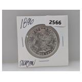 1896 90% Silv Morgan $1 Dollar