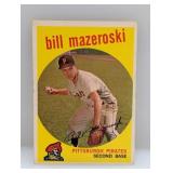 1959 Topps Bill Mazeroski HOF 415 Corners/Edges