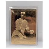 Danbury Mint 22k Gold Cards Walter Johnson